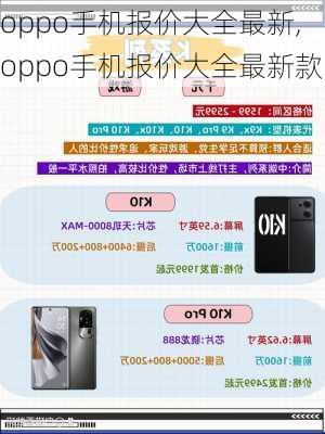 oppo手机报价大全最新,oppo手机报价大全最新款