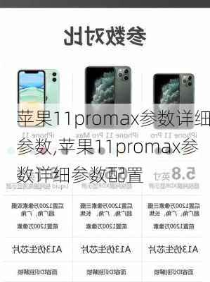 苹果11promax参数详细参数,苹果11promax参数详细参数配置