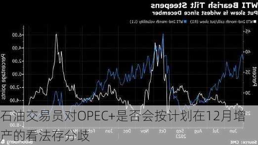 石油交易员对OPEC+是否会按计划在12月增产的看法存分歧