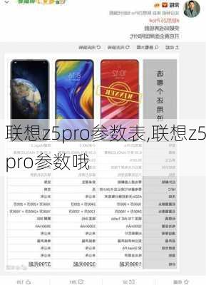 联想z5pro参数表,联想z5pro参数哦