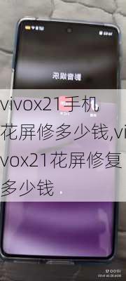 vivox21手机花屏修多少钱,vivox21花屏修复多少钱