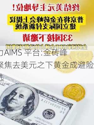 欧力AIMS 平台:金砖峰会聚焦去美元之下黄金成避险优选