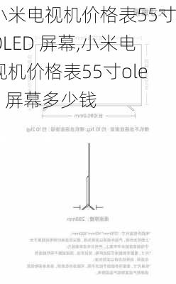 小米电视机价格表55寸OLED 屏幕,小米电视机价格表55寸oled 屏幕多少钱