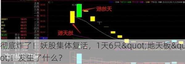 彻底炸了！妖股集体复活，1天6只