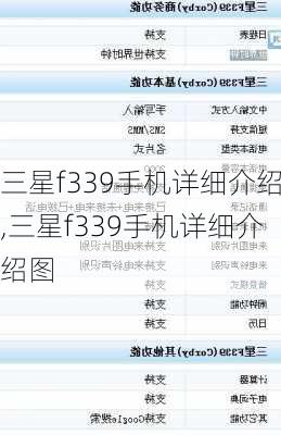 三星f339手机详细介绍,三星f339手机详细介绍图