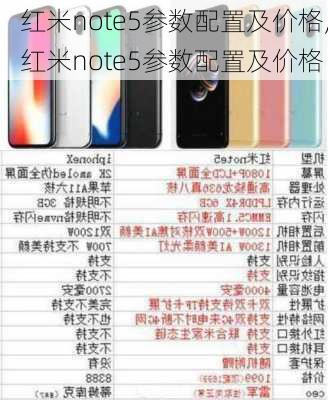 红米note5参数配置及价格,红米note5参数配置及价格