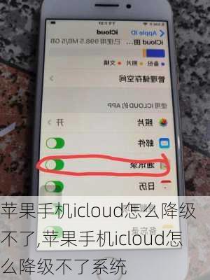 苹果手机icloud怎么降级不了,苹果手机icloud怎么降级不了系统