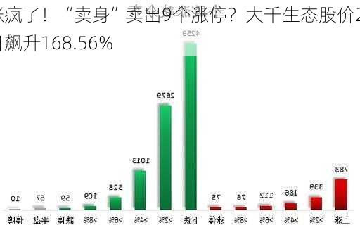 涨疯了！“卖身”卖出9个涨停？大千生态股价20日飙升168.56%