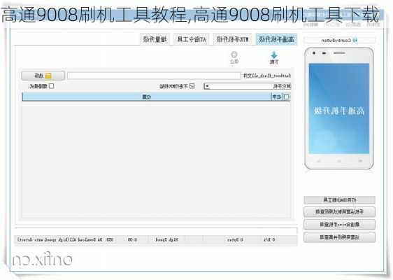 高通9008刷机工具教程,高通9008刷机工具下载