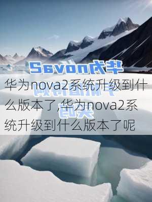 华为nova2系统升级到什么版本了,华为nova2系统升级到什么版本了呢