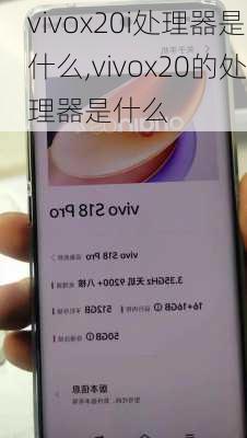 vivox20i处理器是什么,vivox20的处理器是什么