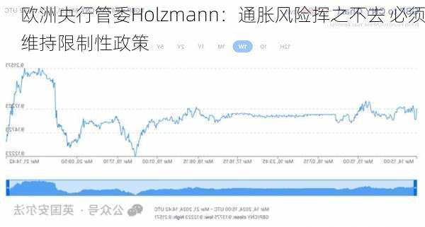 欧洲央行管委Holzmann：通胀风险挥之不去 必须维持限制性政策