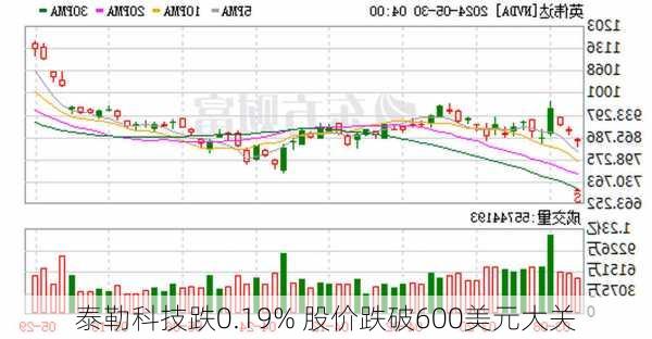 泰勒科技跌0.19% 股价跌破600美元大关