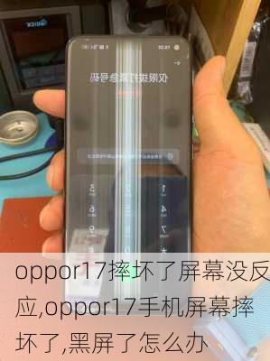 oppor17摔坏了屏幕没反应,oppor17手机屏幕摔坏了,黑屏了怎么办