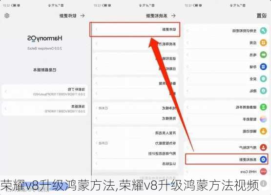 荣耀v8升级鸿蒙方法,荣耀v8升级鸿蒙方法视频