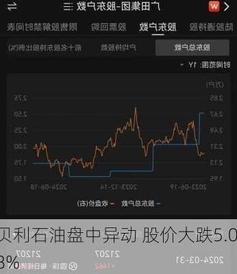 贝利石油盘中异动 股价大跌5.08%