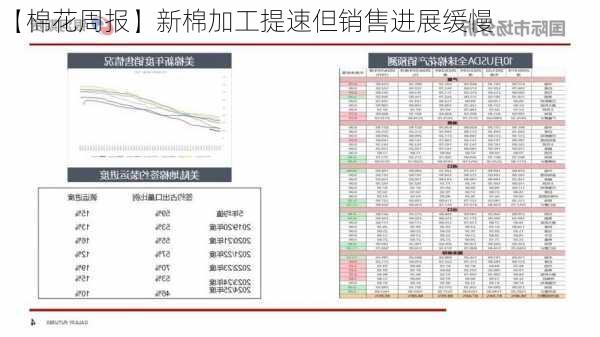 【棉花周报】新棉加工提速但销售进展缓慢