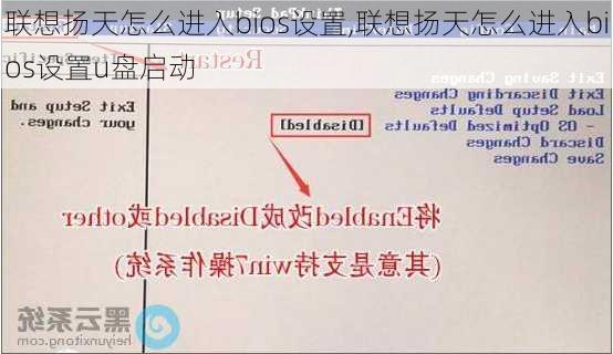 联想扬天怎么进入bios设置,联想扬天怎么进入bios设置u盘启动