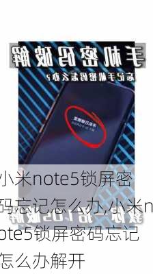 小米note5锁屏密码忘记怎么办,小米note5锁屏密码忘记怎么办解开