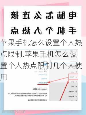 苹果手机怎么设置个人热点限制,苹果手机怎么设置个人热点限制几个人使用