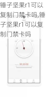 锤子坚果r1可以复制门禁卡吗,锤子坚果r1可以复制门禁卡吗